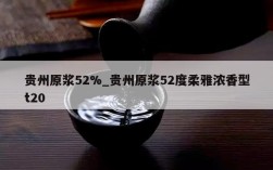 贵州原浆52%_贵州原浆52度柔雅浓香型t20